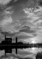The Priory black and white