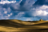 Rolling fields in Tuscany